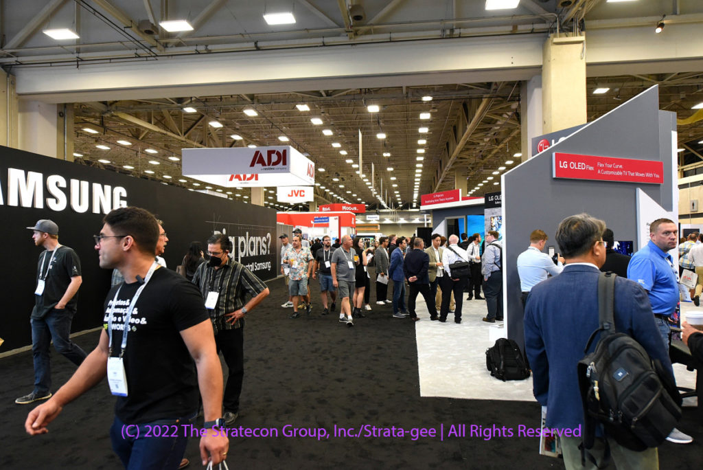 floor traffic at CEDIA Expo 2022