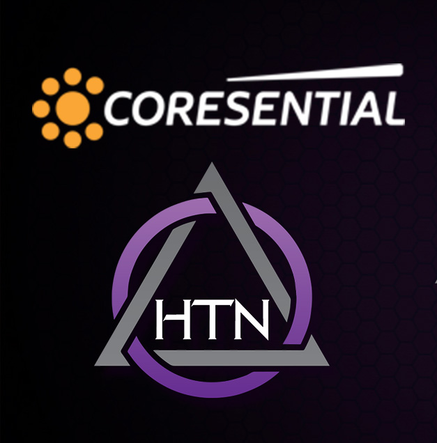 logos for two southeast rep firms High-Tech Network and Coresential who merged