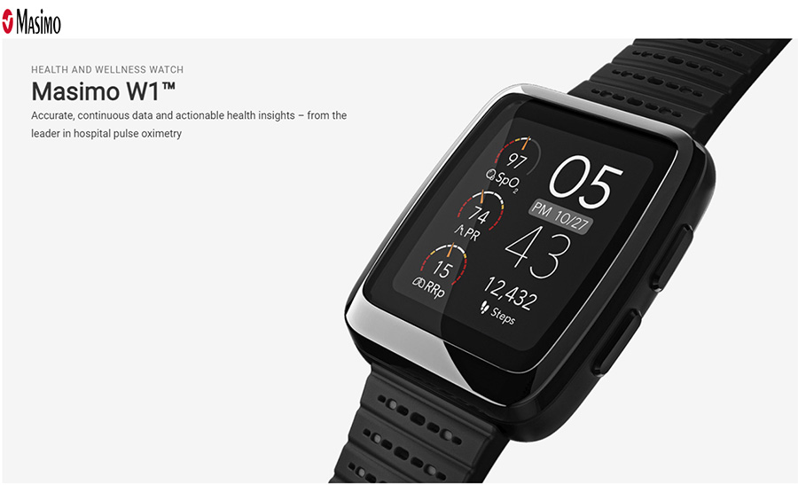 Masimo W1 smartwatch