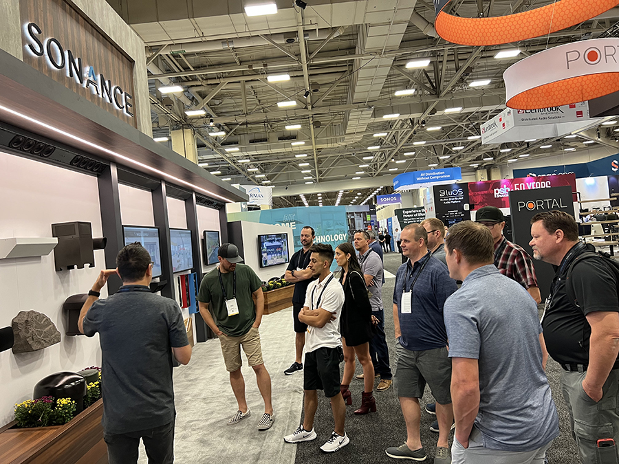 Sonance booth at CEDIA Expo 2022