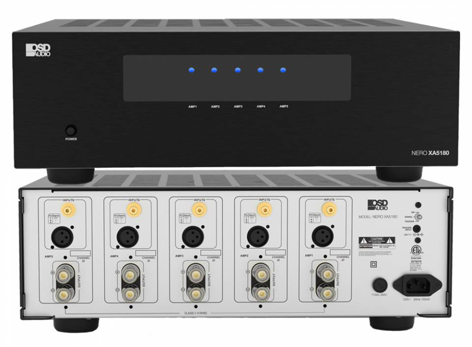 OSD Audio Nero XA5180 amplifier