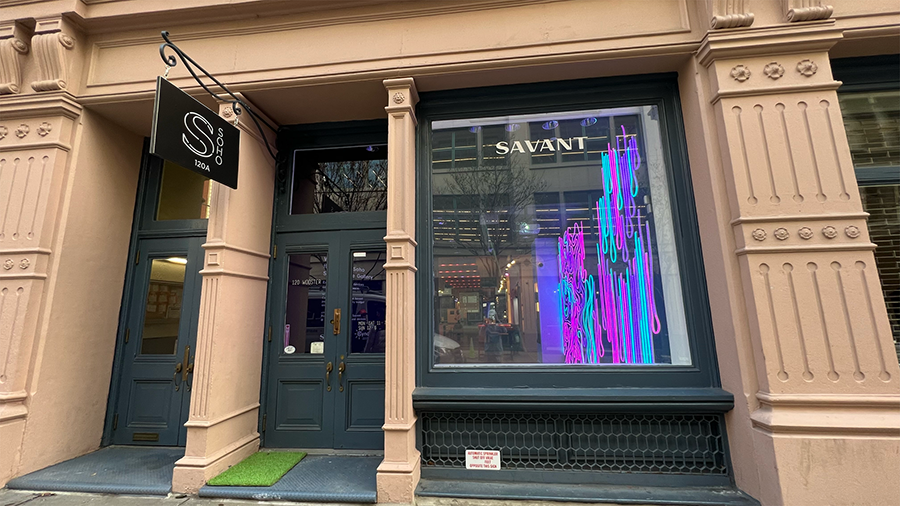 Exterior of the Savant SOHO Smart Home Gallery