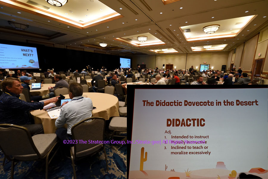 Photo from Azione Unlimited's Spring Conference called the Didactic Dovecote in the Desert