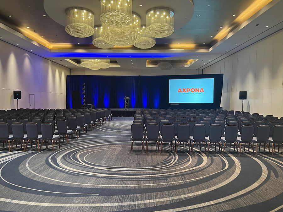 The Schaumberg East Ballroom at AXPONA
