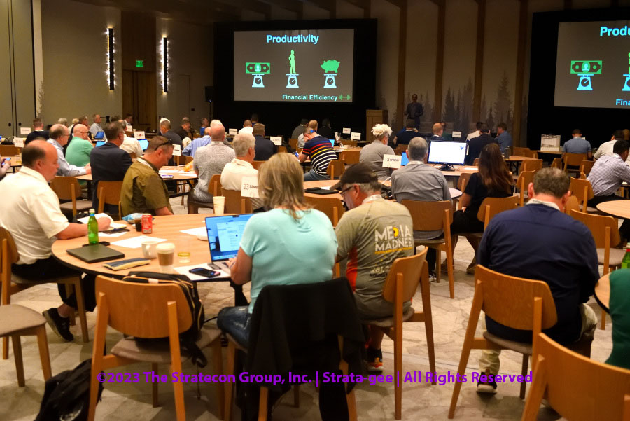 Attendees listen to Matt Bernath of Vital
