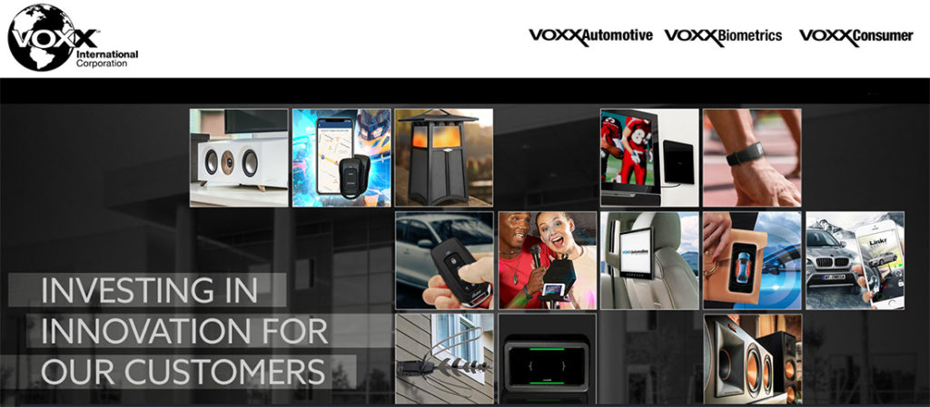 VOXX International website