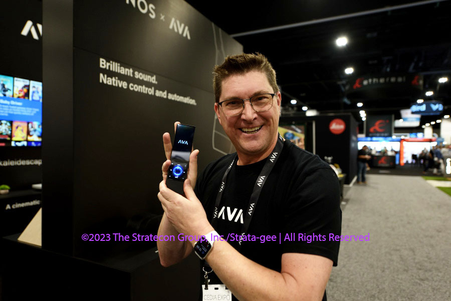 New AVA Remote at CEDIA Expo 23