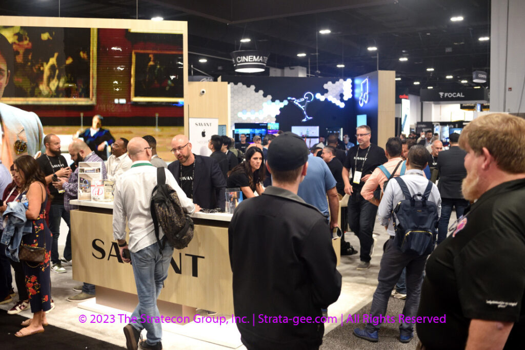 Savant booth at CEDIA Expo 2023