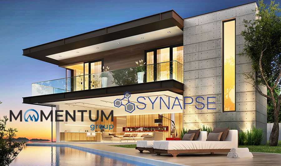 Momentum Group and Synapse logos
