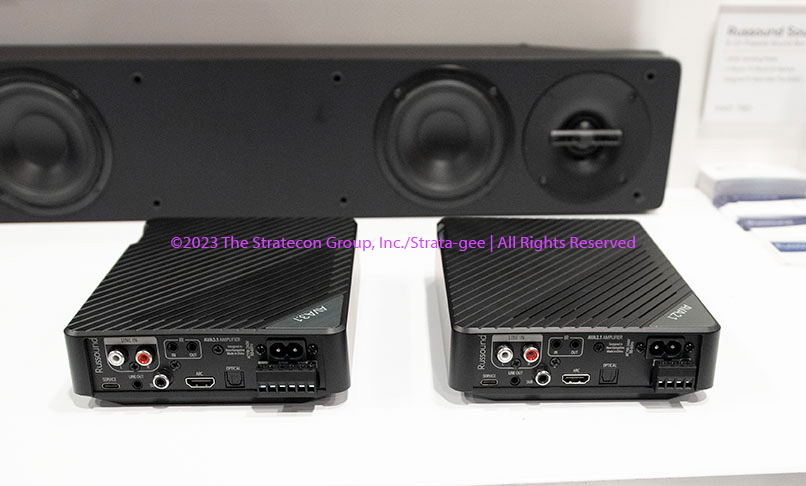 Russound mini AVRs at CEDIA Expo 23