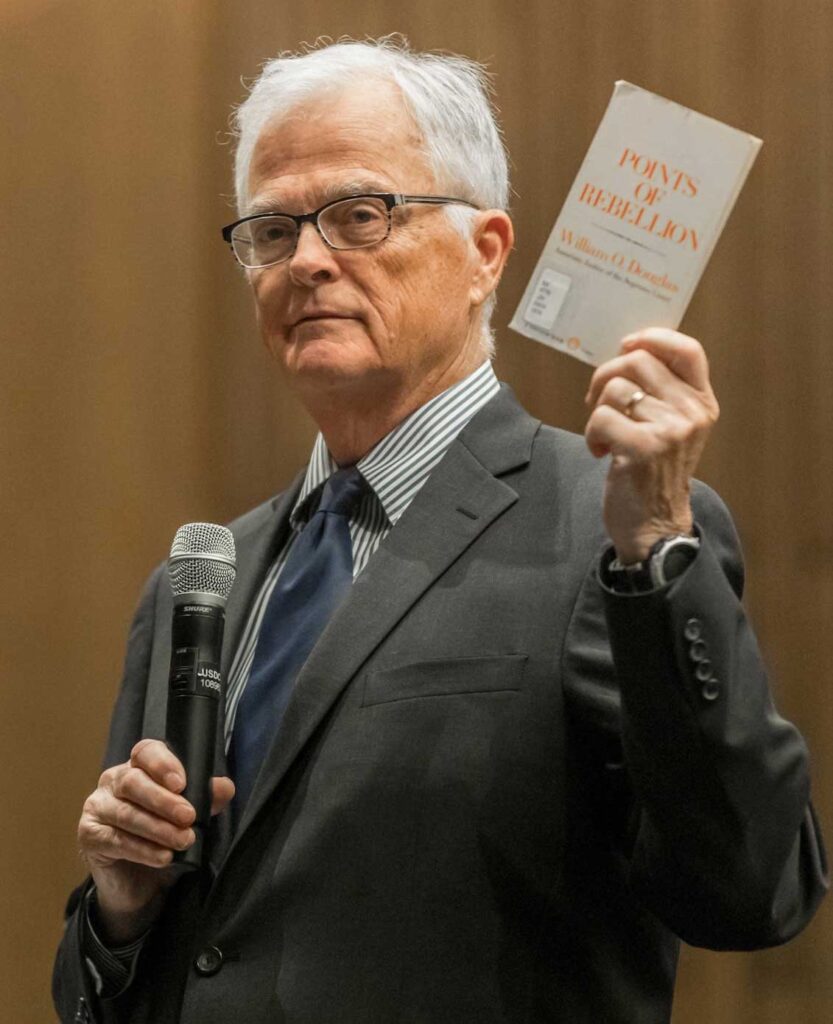 Judge Alsup during a presentation