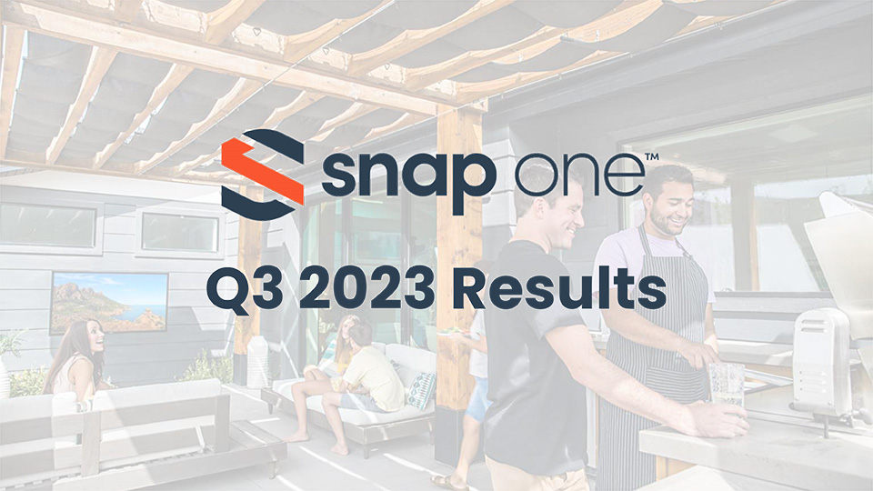 Snap One earnings report cover