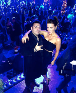 Fred Khalilian with actress Kate Beckinsale