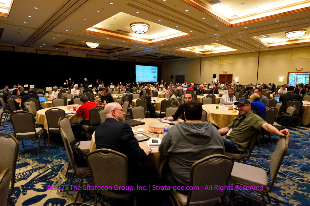 Photo from a 2023 Azione Unlimited member conference