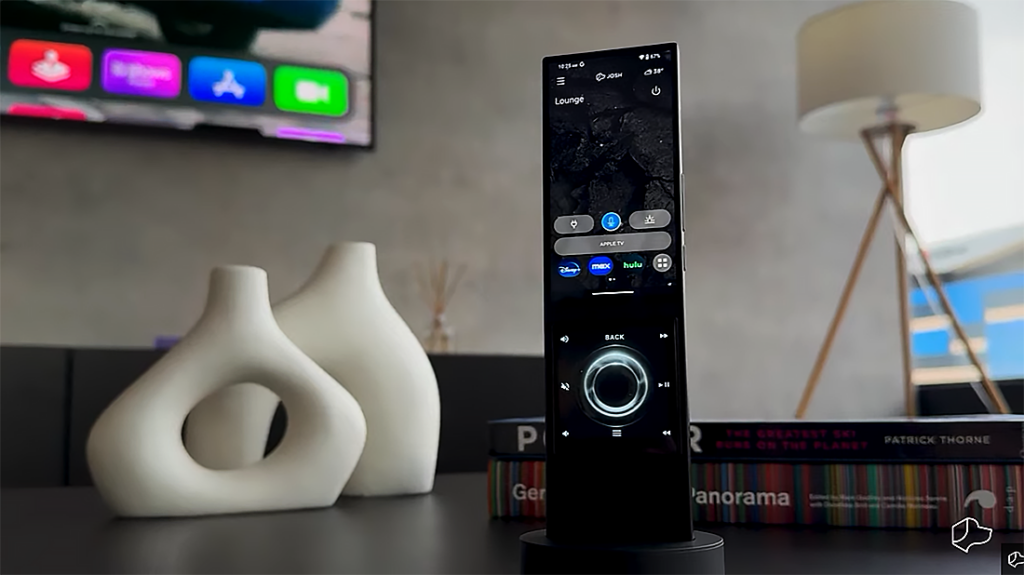 The Josh.ai experience on the AVA Cinema Remote
