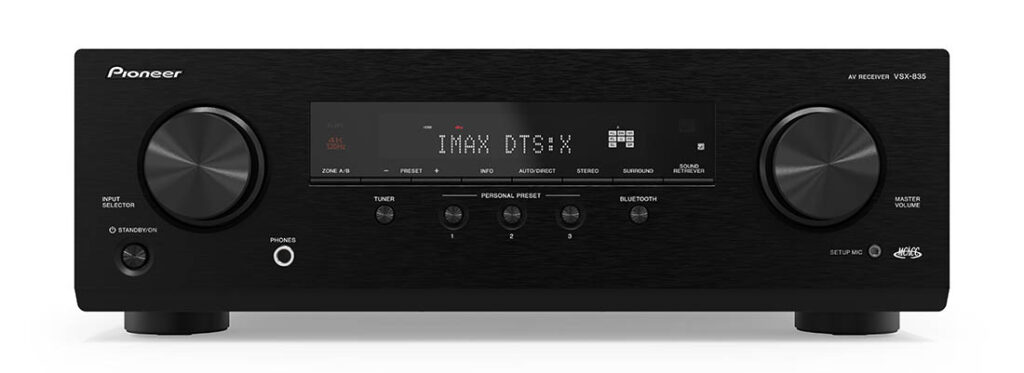 Premium Audio Company new Pioneer VSX-835 A/V receiver front