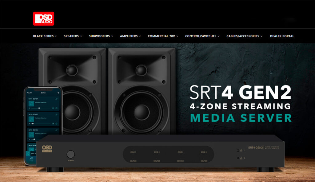 OSD Audio website