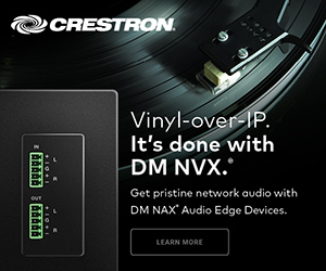 Crestron Vinyl over IP