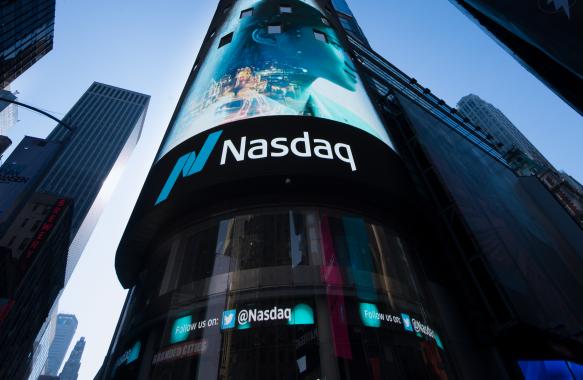 Image of Nasdaq tower