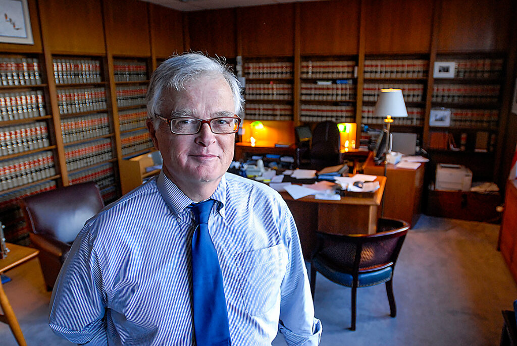 Judge Alsup in his chambers