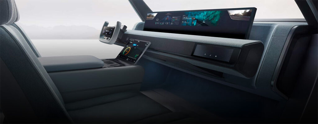 A Harman automotive digital cockpit