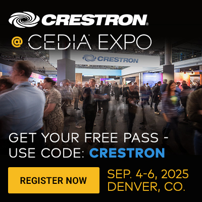 Crestron Register for Expo