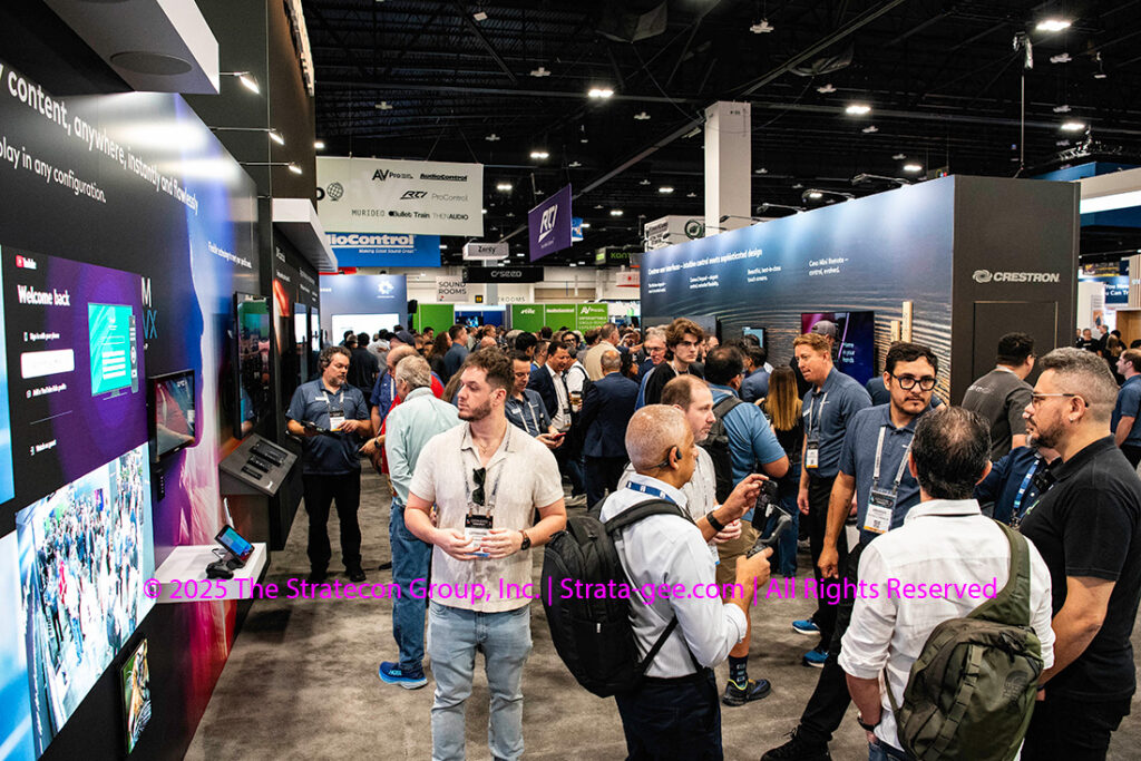Crestron booth at CEDIA Expo 2025