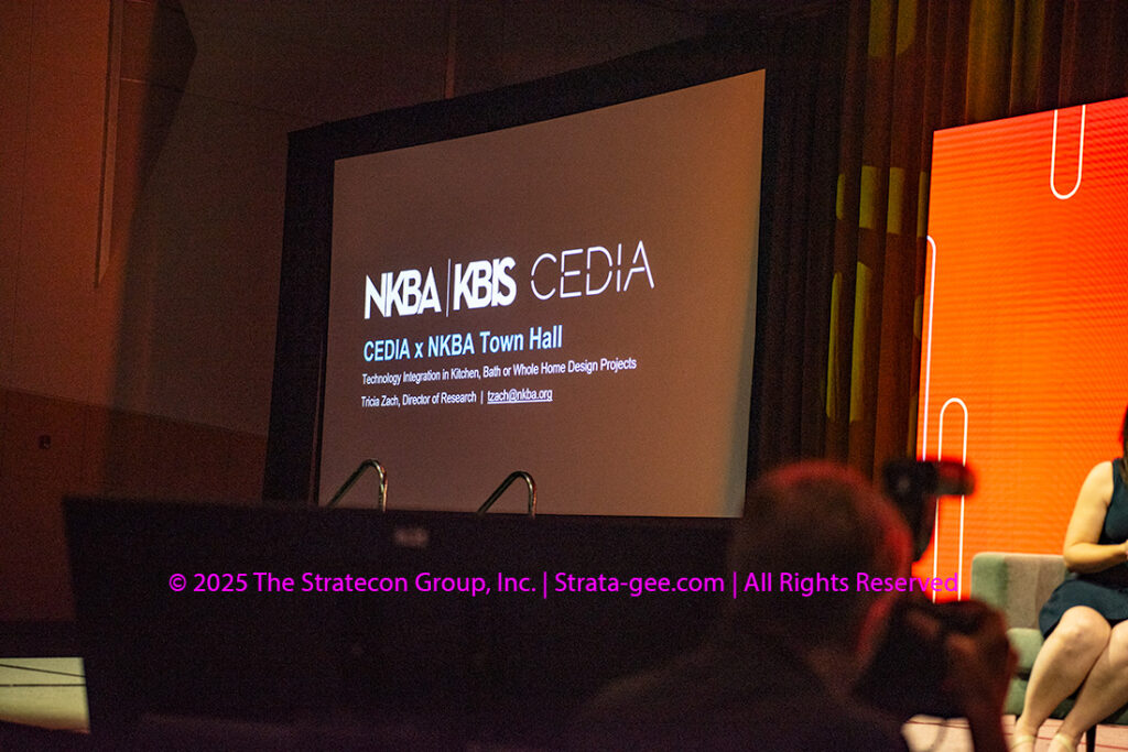 Title slide for CEDIA & NKBA Town Hall