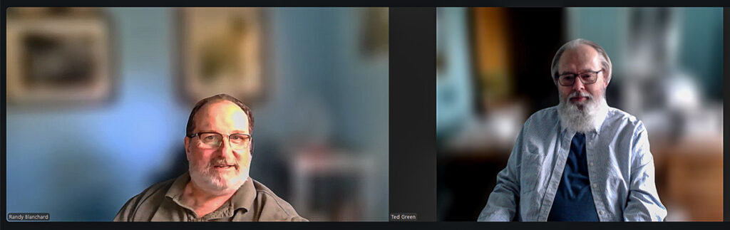 Randy Blanchard of Lunar Walls, a division of Just Video Walls