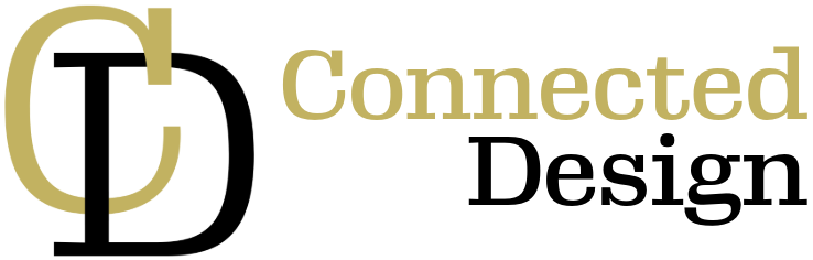 The Connected Design logo