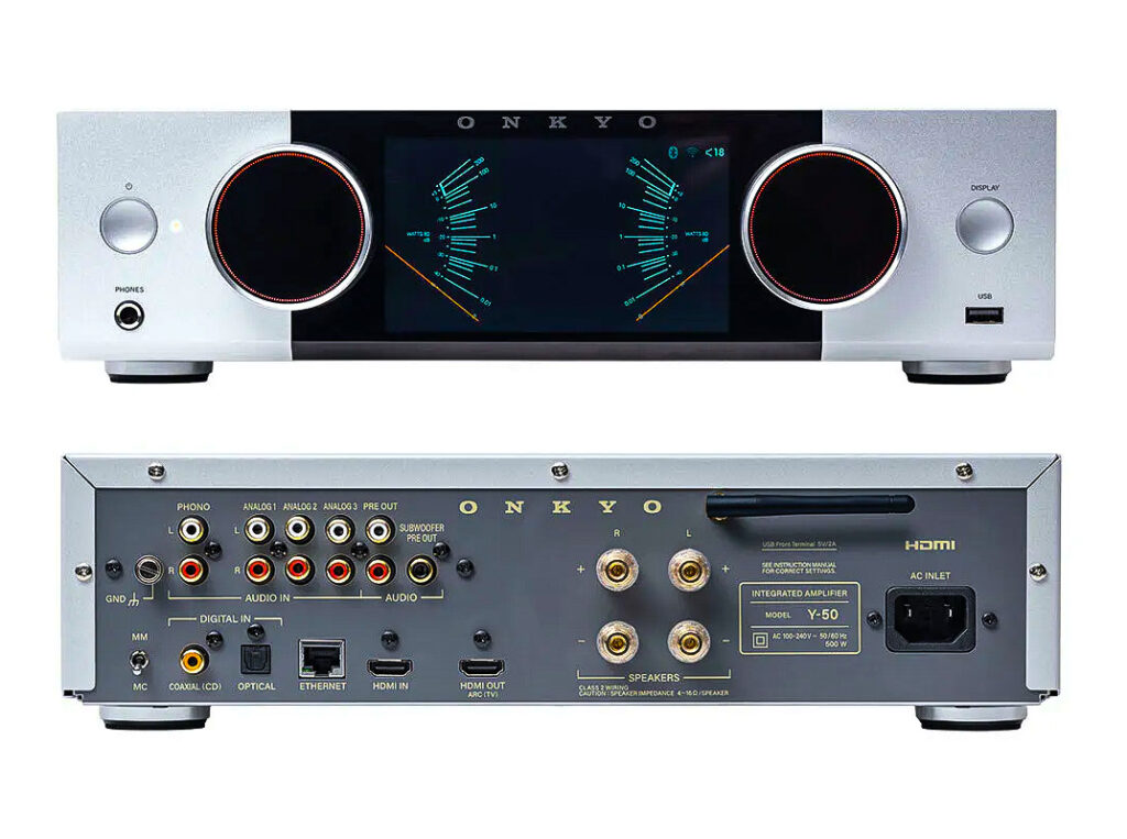 The Onkyo Muse Y-50 comes in either black or silver finishes