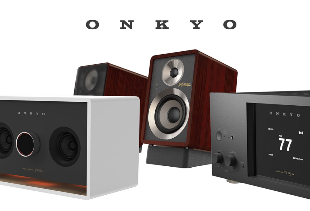 This photo shows how PAC is expanding the scope of the Onkyo product line