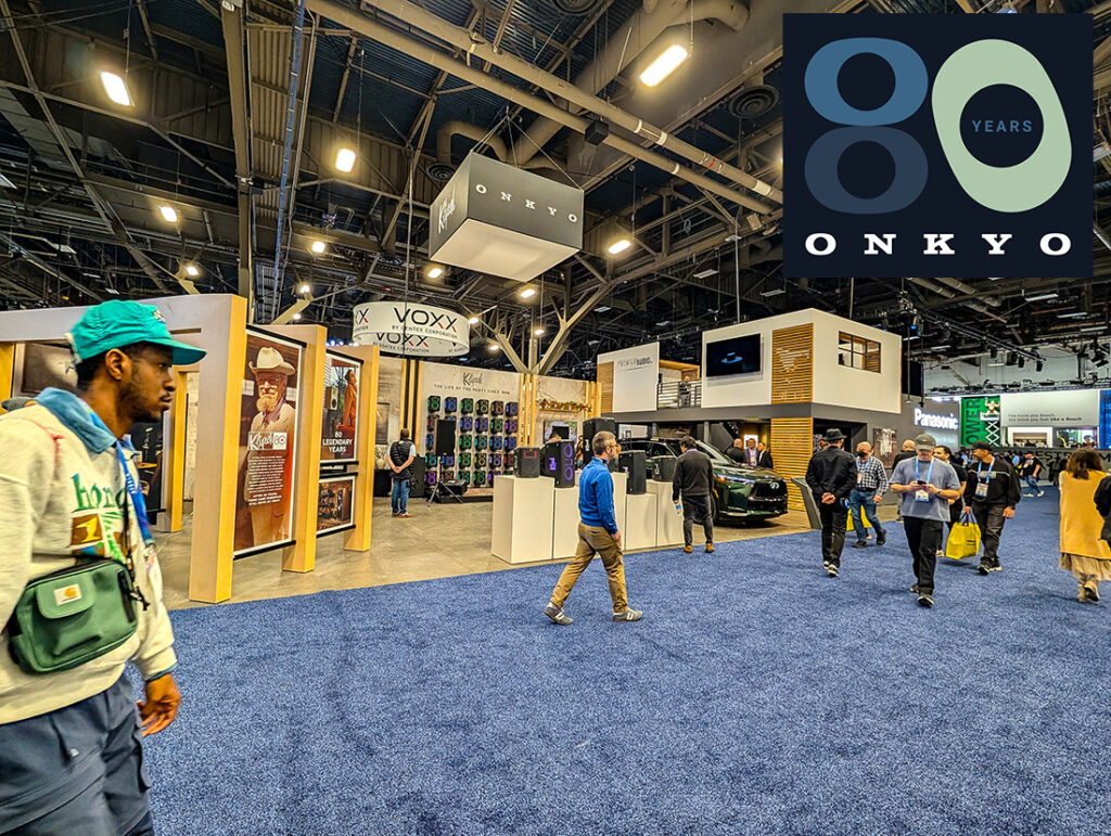 At CES 2026, Onkyo was featured in the VOXX booth