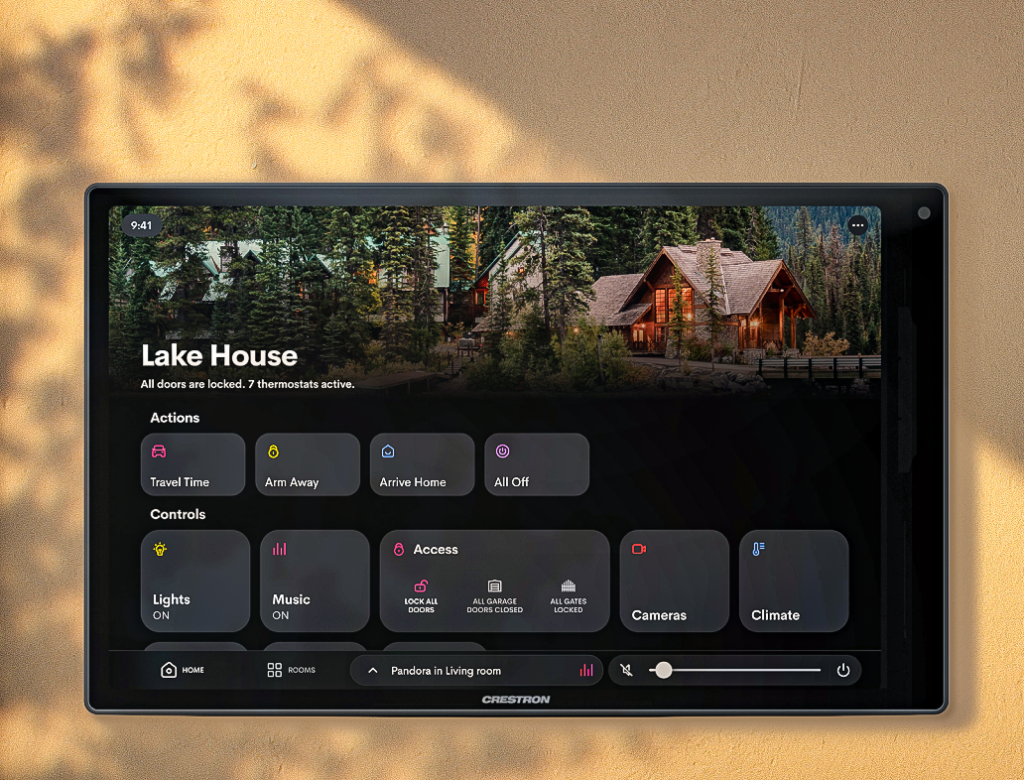 The all-new Crestron Series 80 touch screen line
