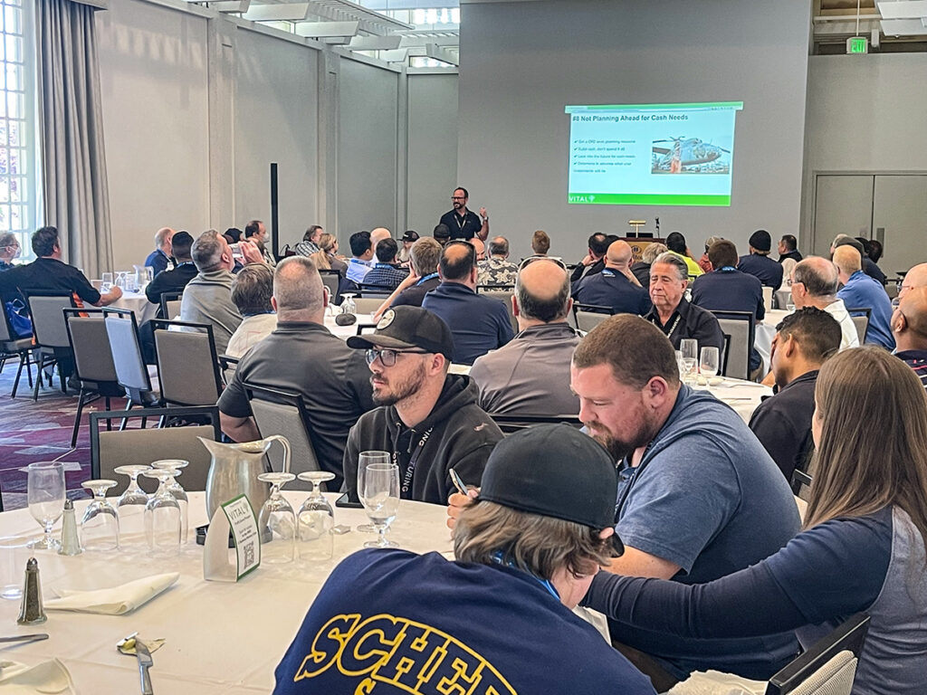 Lunch and Learn is a popular feature of the Northern California CI Expo