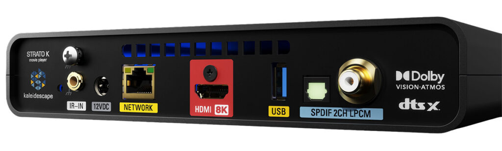 Kaleidescape Strato K rear panel