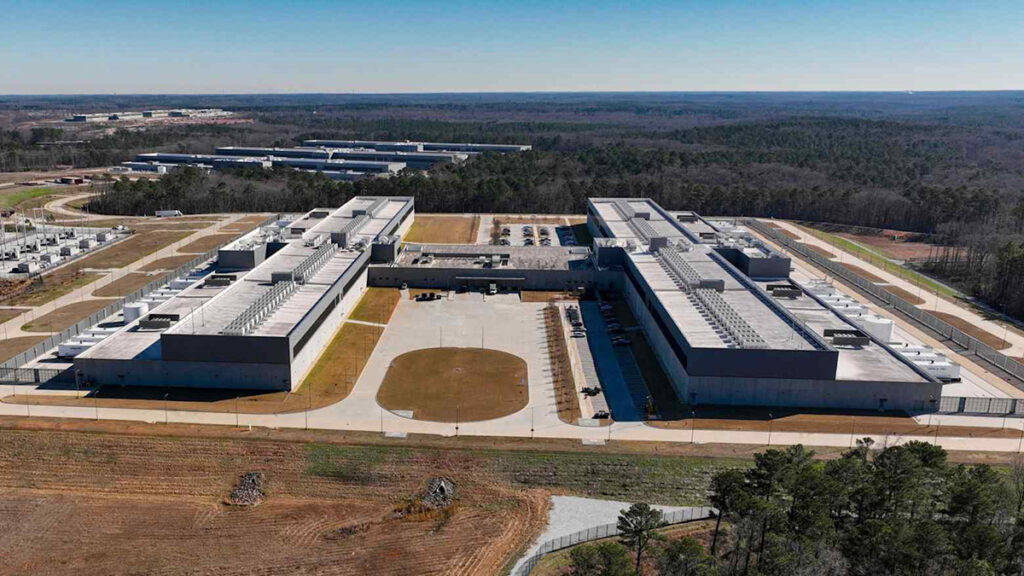 A Meta data center in Georgia Meta, like all Big Tech, uses hidden debt to finance its AI expansion