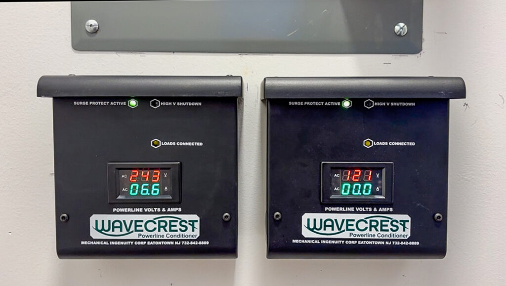 Two Wavecrest power conditioning devices
