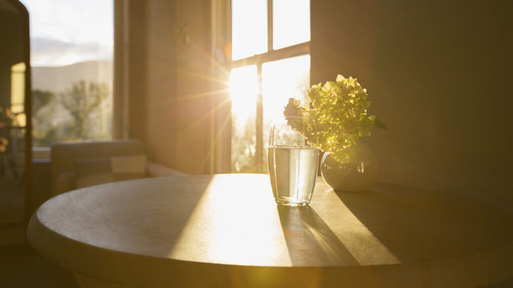 Natural light is part of a lighting system strategy