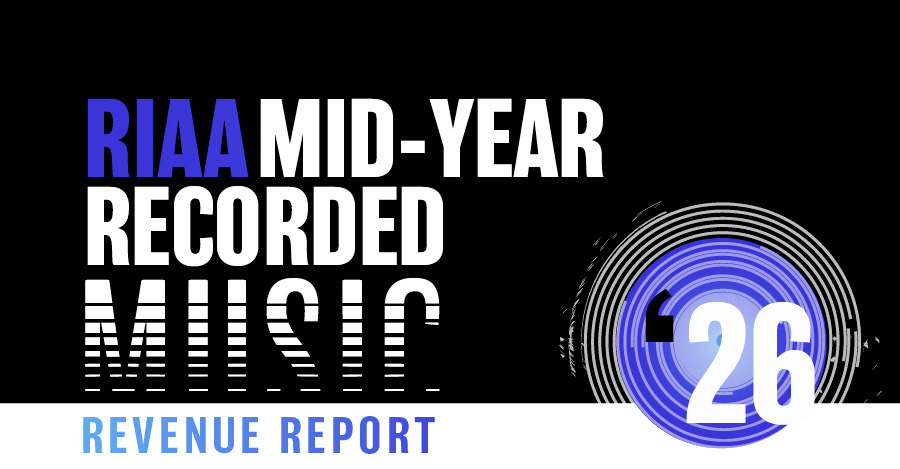RIAA Mid-Year Recorded Music revenue report